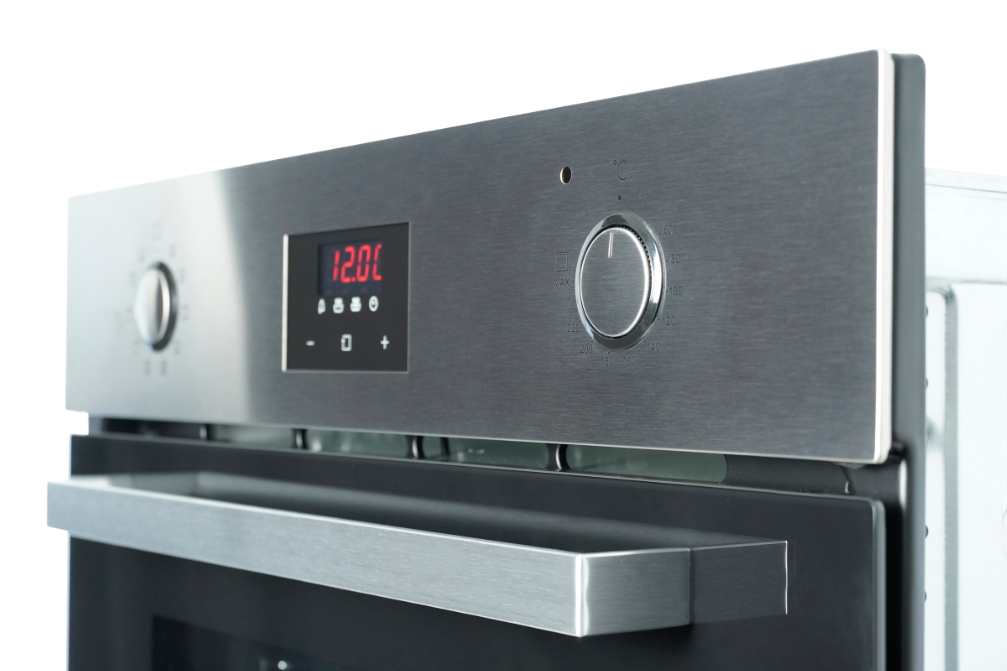 Backofen autark Einbau Edelstahl Herd Grill Heißluft Timer Ofen Jim 72L Respekta