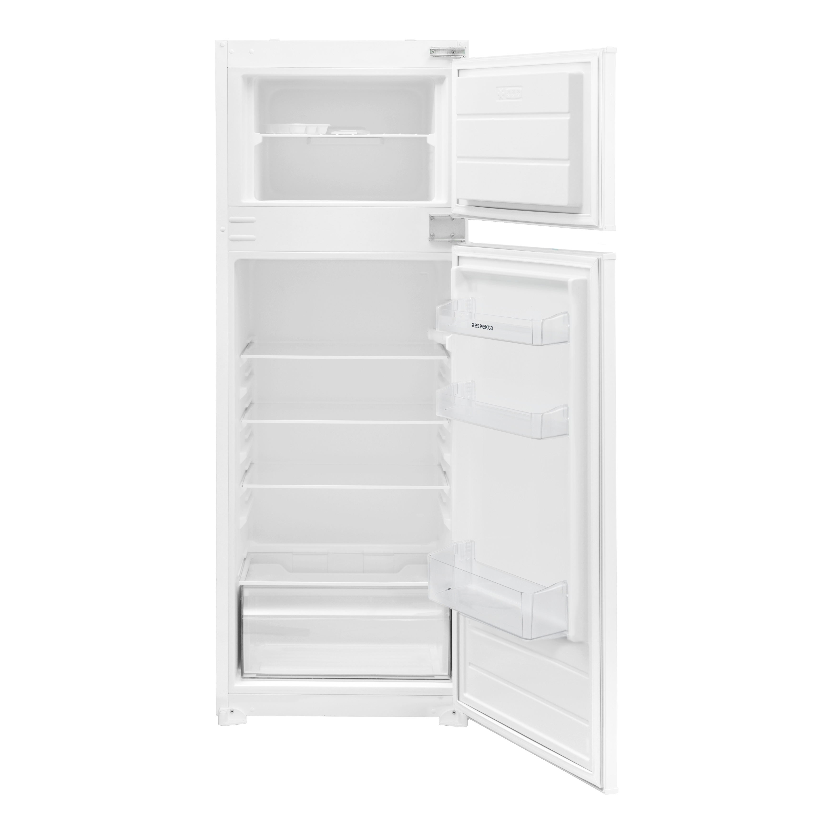 Kühlschrank 4*Gefrierfach Einbaukühlschrank Schlepptür 144 cm GKE144-10 Respekta