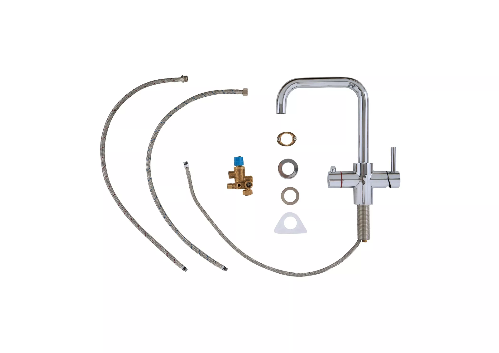 Kochendwassergerät 5 L Boiler mit Armatur 2,2 kW steckerfertig Thermoflow