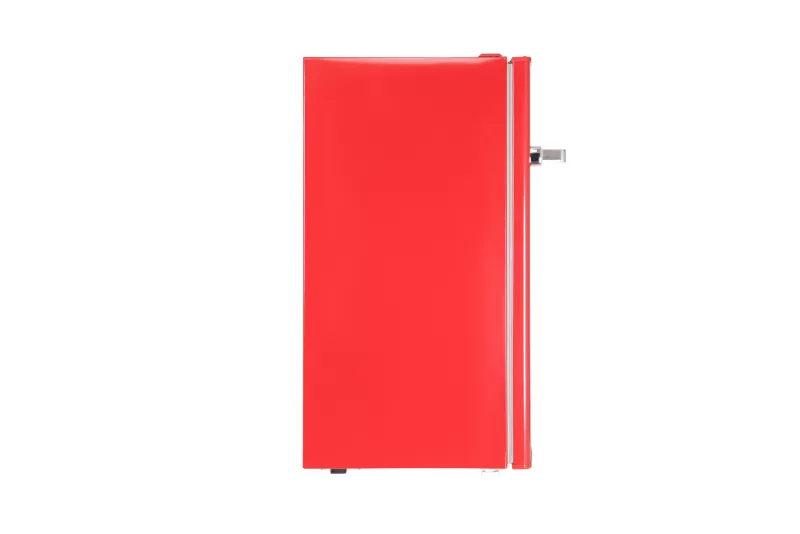 Kühlschrank Kältefach freistehend Retro 83 cm 90 Liter Rot Respekta